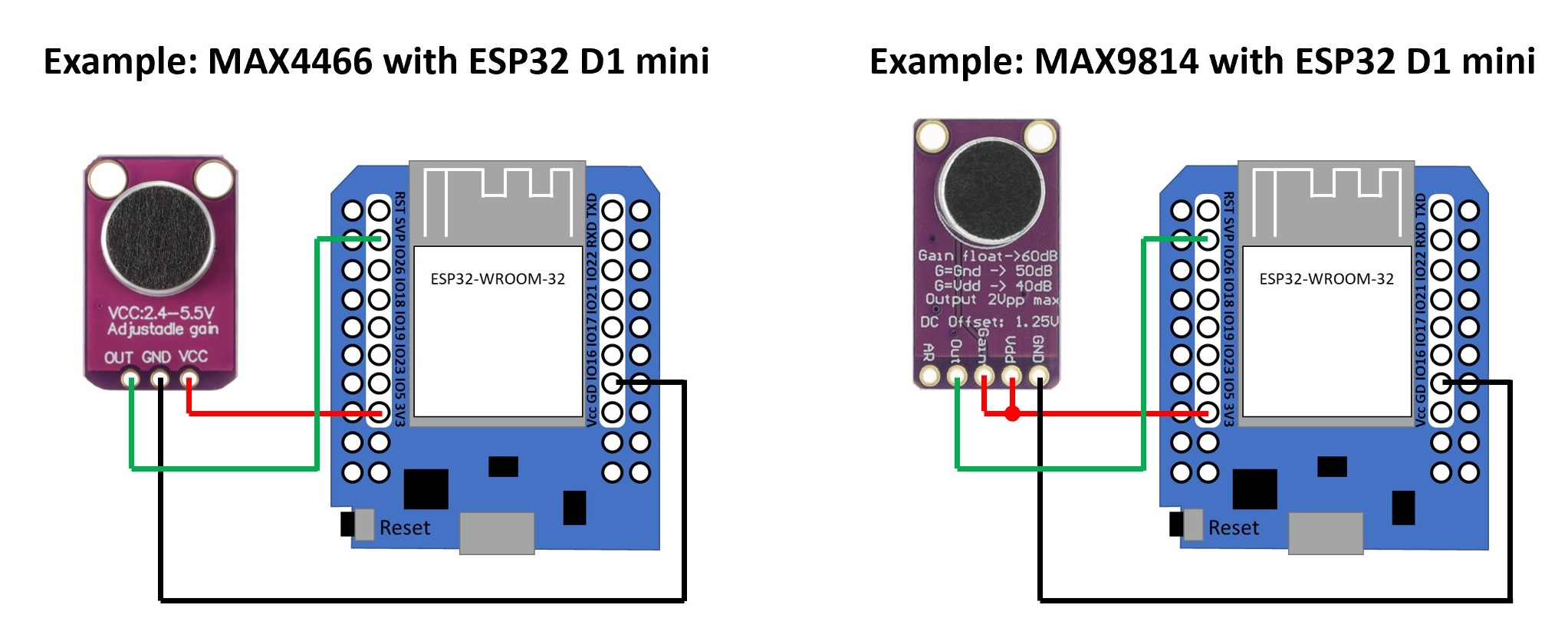 Example analog microphone